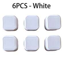 6pcs Cable Management Organizer Set, Magnetic Desktop Cable Clips, Hidden Charging Cable Holder Suitable For Nightstand, Kitchen Appliances, Office Supplies, Dorm Charger Rack - Multicolor - View 12