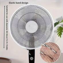 1 عبوة غطاء واقي للمروحة قابل للغسيل مع شبكة واقية - مصنوع من مادة PS متينة، مصمم للاستخدام المنزلي والمكتبي، يلتقط جزيئات الغبار لتحسين جودة الهواء، ملحق تبريد منزلي | غطاء مروحة سهل التركيب | غطاء مروحة واقي - متعدد الألوان - مشاهدة 4