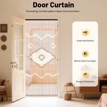 YUNRUX Beaded Door Curtains