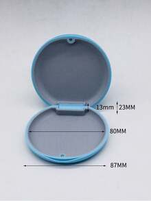 Invisible Aligner Travel Kit, Dental Retainer Case, Magnetic Orthodontic Retainer Box, Denture Box With Mirror, Travel Denture Storage Box, Portable Orthodontic Aligner Case, Dental Retainer Storage Box, Cute Slim Invisible Aligner Case (Suitable For Invisalign), Night Guard Case - Multicolor - View 7