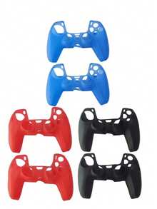 2 Pcs P5 Controller Cover Suitable For P5 Controller, Anti Slip, Durable And Dustproof, Enhancing Gaming Experience, Game Controller Cover Gaming Accessories - Multicolor - View 1