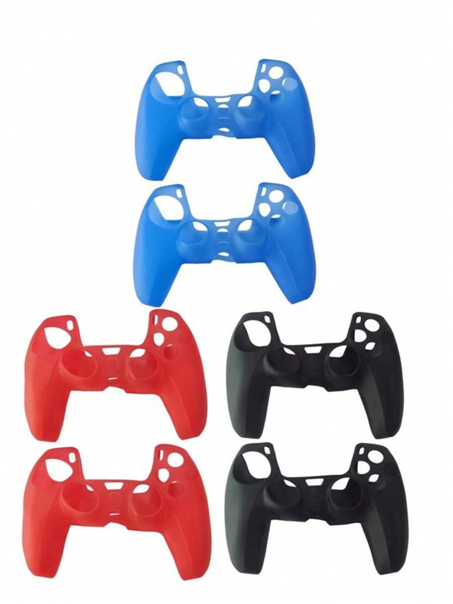 2 Pcs P5 Controller Cover Suitable For P5 Controller, Anti Slip, Durable And Dustproof, Enhancing Gaming Experience, Game Controller Cover Gaming Accessories - Multicolor - View 1
