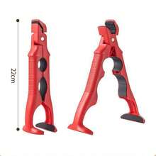 三合一耐热硅胶夹，防滑厨房隔热垫，烤箱烘焙夹，多功能碗碟夹 - 彩色 - 查看 5