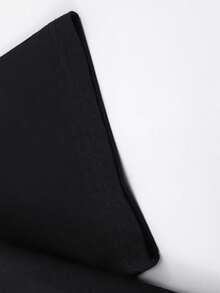 Men's Plus Size "Beware Of Friends" Printed Black T-Shirt - Featuring A Cool Design Of Salt And Sugar Shakers Sprinkled With White Powder, Ideal For Tattoo Enthusiasts' Casual Outfits - 黑色 - 查看 6