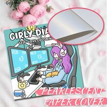 GDTME Libro para colorear de 24 páginas sobre la vida diaria de las niñas, la vida independiente de las mujeres, la vida hogareña acogedora, colorear relajante, un gran regalo para el Día de San Valentín, el regreso a la escuela, el Día de la Mujer, artículos de papelería, suministros de oficina - Multicolor - Ver 2