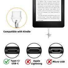 适用于 Kindle Type-C 接口的可爱防尘塞挂件 - 水晶充电器保护套装饰 USB-C 充电口保护套，送给爱书人士的礼物，Kindle 配件（适用于所有新款 Kindle 2022、Paperwhite 5、Scribe、电子阅读器），送给母亲、家人、朋友、孩子、生日、节日的礼物，手机配件，手机挂件 - 彩色 - 查看 6