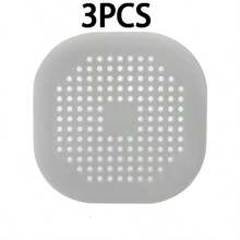 3件套硅胶毛发收集器和排水盖套装 - 防止堵塞和异味 - 彩色 - 查看 13