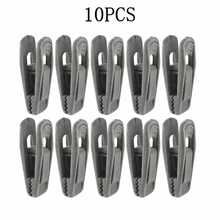 20pcs/10pcs Set Velvet Clothes Hangers, Ivory Velvet Pants Clips, Sturdy And Durable, Perfectly Fit Thin Felt Hangers - Multicolor - View 12