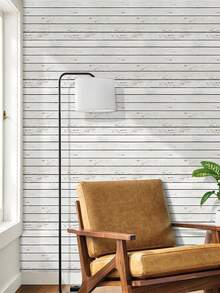 Tấm ốp tường PVC giả vân gỗ 11.8 inch, phong cách mộc mạc, trang trí tường 2D retro, chống thấm nước và ẩm, có lớp phủ tự dính, dễ dàng lắp đặt, thích hợp cho phòng ngủ, phòng khách, phông nền TV, nhà bếp và nhiều không gian khác. - Nhiều màu - Xem 5