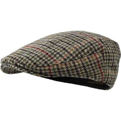 - Gorro plano de tweed para hombre, mezcla de lana,38726724
