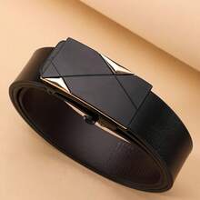 Bộ 3/1 chiếc thắt lưng nam kiểu dáng trang trọng, khóa tự động, đa năng, phù hợp cho chồng, nam giới và các thành viên trong gia đình sử dụng hàng ngày và trong các dịp trang trọng. - Nhiều màu - Xem 7