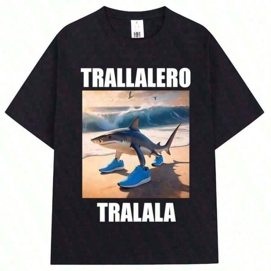 2026 New  BREATHABLE SUMMER Comfortable Summer Tylers Creator Chromakopia Sketchbook-Shirt Men Women Cotton Tees Short SLEEsve Y2k Tshirt Retro Hop Tops Men's ClothingCrew Neck Comfortable-Shirtprinting Parent-Child Outfits - Đen 4 - Xem 1