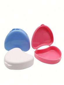 Invisible Aligner Travel Kit, Dental Retainer Case, Magnetic Orthodontic Retainer Box, Denture Box With Mirror, Travel Denture Storage Box, Portable Orthodontic Aligner Case, Dental Retainer Storage Box, Cute Slim Invisible Aligner Case (Suitable For Invisalign), Night Guard Case - Multicolor - View 9