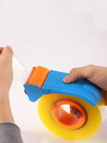 1pc/Tape Gun Tape Cutter Tape Packaging Machine, Metal Packaging Tape Dispenser Gun Box Sealing Machine ‌, Suitable For Household And Warehouse Box Sealing,Back To School,School Supplies,Office And Study Supplies/Tapes, Adhesives And Fasteners/Tape Cutters,Carton Sealer,Box Sealer - Multicolor - View 8