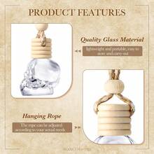 Smell Dream Car Air Freshener Skull Diffuser 2 Packs Hanging Air Freshener Diffuser - Vanilla Cream Fragrance Oil Air D Iffuser For Car, 45+ Days Long Lasting Fragrance - Skull - View 5