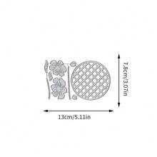 创意花卉金属切割模具，DIY剪贴簿相册和压花模板，贺卡制作工具，卡片纸切割工艺品，礼品卡制作模板模切。