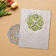 创意花卉金属切割模具，DIY剪贴簿相册和压花模板，贺卡制作工具，卡片纸切割工艺品，礼品卡制作模板模切。
