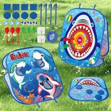 Generico Juegos De Sacos De Frijoles - Juego Infantil De Bolsas para Lanzar Tablero Interactivo Juguetes Al Aire Libre Regalos De Fiesta para Picnic Cumpleaños Niños De Escuela Patio Camping PlayaDiversión infantil, juegos felices, imprescindibles para los niños - 1 juego - Ver 4