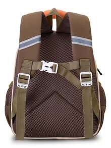 New Cute Cartoon Print Large Capacity Multi-Function Backpack, Travel Vacation Backpack, Back To School Backpack - Multicolor - View 3