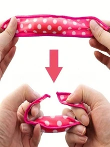 20/15/10pcs Set Sponge Hair Curlers, Soft Curling Rods, Polka Dot Pattern, No Heat Required, Elastic & Flexible, Create Natural Curls, Waves & Voluminous Effects, Suitable For Day & Night Use - Multicolor - View 4