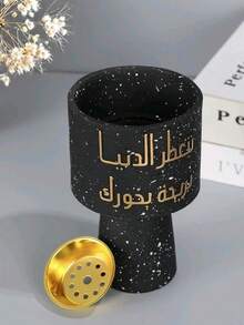 This Elegant Resin Essential Oil Diffuser Features A Black And White Color Scheme, Suitable For Home Decor, Office, Holiday Celebrations, And Yoga Studios, Serving Both Decorative And Aromatherapy Purposes. It Can Also Be Used As A Living Room Decoration, Back-To-School Gift, Graduation Gift, Souvenir, Valentine's Day Gift, Gift For Women, And Wedding Gift. - Multicolor - View 5