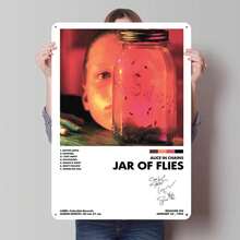 Alice In Chains Jar Of Flies Printed Poster Retro Vintage Wall Art Metal Tin Signs For Home Room Decoration Bedroom Decorations - 彩色 - 查看 2