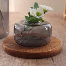 1个创意INS风彩色玻璃花瓶，香薰瓶，桌面摆件，家居装饰，个性化水培花盆 - 彩色 - 查看 2