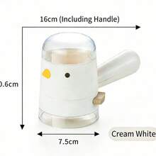 1个卡通小鸟调味瓶，精准定量，厨房必备盐瓶，防尘防潮，适用于汤、烹饪、出租房、单身人士、宿舍、多人家庭 - 彩色 - 查看 7