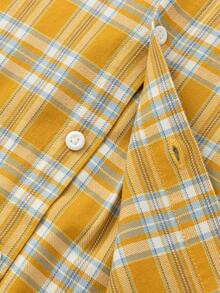 Balabala 2-26岁男女童长袖衬衫，春季款 - 黃色調 - 查看 9