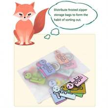 24pcs Children's Paper Cardboard Number Matching Lock Educational Toy, Preschool & Elementary School Cognitive Development Puzzle - Multicolor - View 6