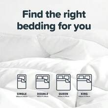 Medium Weight Australian Wool All Seasons Quilt Doona, Double Natural Cotton Cover For Breathability Wool Fill Resists Dust Mites Ideal For Asthma Amp Allergies - 雙倍的 - 查看 7