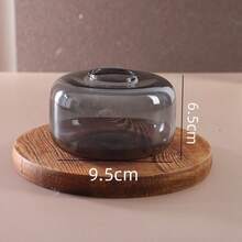 1个创意INS风彩色玻璃花瓶，香薰瓶，桌面摆件，家居装饰，个性化水培花盆 - 彩色 - 查看 9