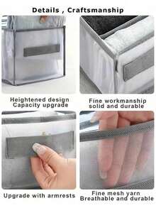 Fabric Storage - Black - View 5