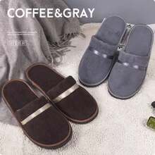 1 paire de pantoufles en polaire de corail avec une variété de couleurs et de styles au choix, chaussures plates confortables et chaudes pour une utilisation à la maison, l'hiver pour l'isolation de la maison, convenant pour recevoir des invités, convenant pour le spa, convenant pour les hôtels, etc. Pantoufles d'hôtel, pantoufles réutilisables multicolores pour la maison, intérieur, salle de bain chambre, pantoufles de voyage, pantoufles neutres (et styles au hasard), fête des femmes, articles de voyage, cadeaux de mariage, Y2k, chambre à coucher, accessoires automobiles pour femmes, décoration de cuisine, articles mignons - Multicolore - Voir 9