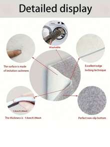 情人节粉色豹纹浴室地垫套装（1/3件），仿毛皮可水洗浴室装饰马桶盖套，柔软浴室地毯，包含浴室地垫、U型地垫和马桶盖套，适用于浴室淋浴区、洗手间，多功能地毯，四季皆宜，经久耐用，是理想的礼物之选，节日礼物，秋冬季装饰佳品。 - 彩色 - 查看 7