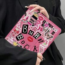 Fashion Pink Pattern Tablet Protective Case/Cover, Compatible With Ipad Case 10th GenerationIPad 10.2 Inch, IPad Pro 11 2021/2020/10th Gen, IPad Mini 6, IPad 5th Gen (9.7 Inch), IPad Air 5th Gen 2022, And Compatible With Samsung A7 A8 A9 S7 S8 S9 S10. Features Sleep/ Wake Function Smart Stand/Built-In Pencil Holder, Ultra-Thin Full-Coverage Tri-Fold Tablet Case Perfect For Valentine's Day And New Year/Easter/St. Patrick's Day Gift - 灰色 - 查看 6
