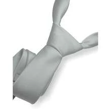 RBOCOTT Solid Color Tie Formal Necktie For Men,Silver2 - Silver2 - View 3