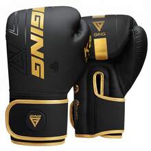 GINGPAI 适用于踢拳、综合格斗、泰拳、成人及青少年训练的拳击手套，专业格斗装备 - 彩色 - 查看 24