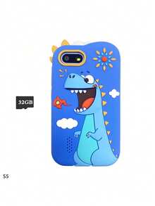 幼儿智能玩具手机，配备双自拍摄像头、2.8英寸高清触摸屏和益智游戏——适合3-12岁男孩女孩的圣诞节和生日最佳礼物 - 彩色 - 查看 15