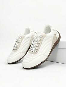 2026 Spring New Release Men's Versatile Casual Sneakers, Retro Racing Shoes, Gump Shoes, Men's Casual Flat Shoes, Minimalist Commuter Shoes,