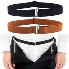 男士隐形弹力腰带，女士可调节腰带，牛仔裤腰带，弹力腰带，束腰带