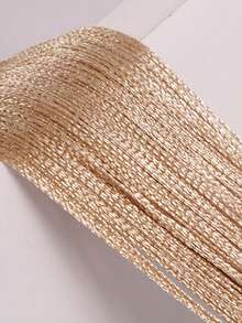 1 tấm rèm lụa bạc sáng bóng cao cấp 1*2m - Trang trí trần nhà tua rua lấp lánh cho đám cưới, thiết kế phân chia tuyến tính - Phông nền đám cưới trang nhã, rèm mềm mại, trang trí phòng và nhà cửa, dễ dàng lắp đặt. - Bạc - Xem 12