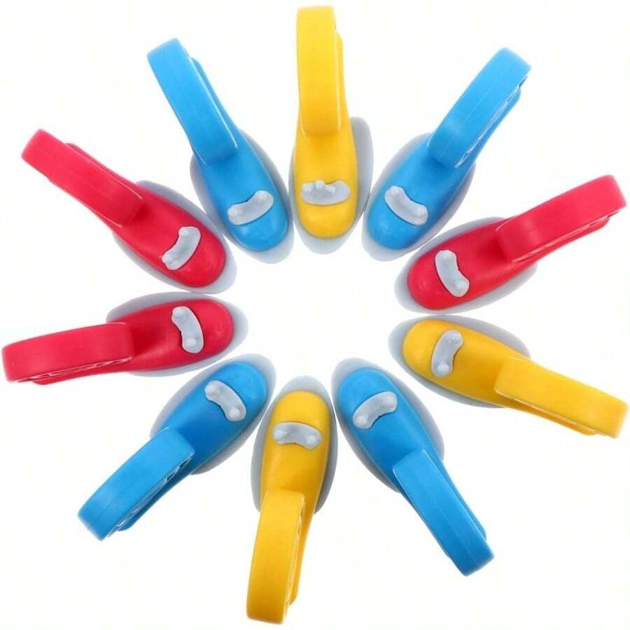 Cartoon Snail Door Pinch Guard 10Pc Set - Soft Silicone Door Stopper And Pet Safety Quiet Door Protector And Accessory Home And Office - Assorted Color - View 1