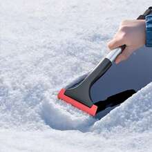 Rubber Car Snow Scraper, Flexible Ice Remover, Suitable For Windshield And Car Windows, Winter Snow Removal Tool