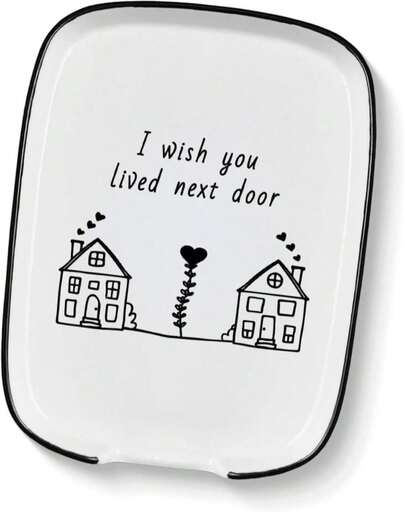 Inspirational Gift For Women, Large Spoon Rest For Stove Top, Ceramic Coffee Spoon Holder For Kitchen Counter Cooking Utensil Rest, Kitchen Decor, Motivational Cheer Up Gifts For Women Men Friend