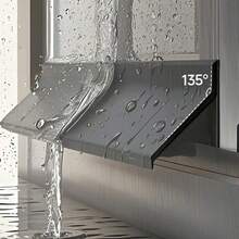 1pc Window Seal Strip, Sliding Window Rain Guard, Balcony Thermal Insulation Weatherstrip, Waterproof Seal
