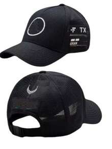 Formidable! Gorra Trucker Mercedes Lewis Logo Bordado Automovilismo Negra - Negro - Ver 2
