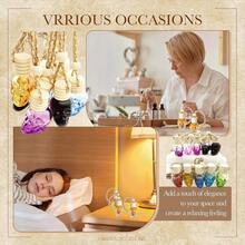 Smell Dream Car Air Freshener Skull Diffuser 2 Packs Hanging Air Freshener Diffuser - Vanilla Cream Fragrance Oil Air D Iffuser For Car, 45+ Days Long Lasting Fragrance - Skull - View 4