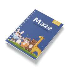 Maze Puzzle Activity Book, Progressive Path-Finding Challenges To Build Focus, Patience And Problem-Solving Skills, Relaxing Brain Game For Daily Breaks At Home, Office Or Travel - Maze - View 10