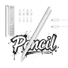 第二代，兼容 Apple Pencil，包含充电线，兼容 iPad A16/10/9/8/7/6、iPad Mini 7/6/5、iPad Air 5/4/3、iPad Air 11 英寸 M3/M2、iPad Air 13 英寸 M3/M2、iPad Pro 11 英寸 M5/M4/4/3/2/1、iPad Pro 12.9 英寸 6/5/4/3、iPad Pro 13 英寸 M5/M4，90mAh